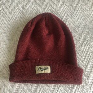 Dravus Dark Red Unisex Beanie